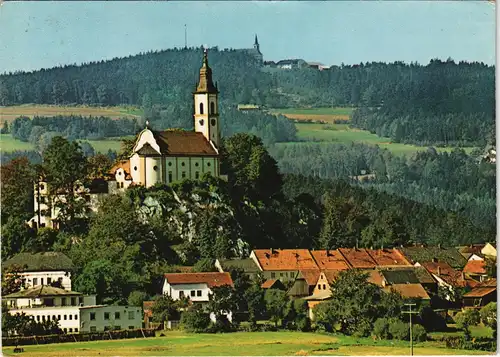 Ansichtskarte Pleystein Panorama-Ansicht Blick zum Fahrenberg 1983/1979