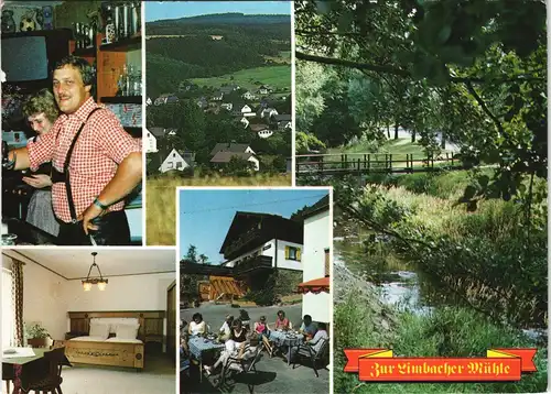 Limbach (Westerwald) RESTAURANT PENSION CAFÉ Zur Limbacher Mühle 1986