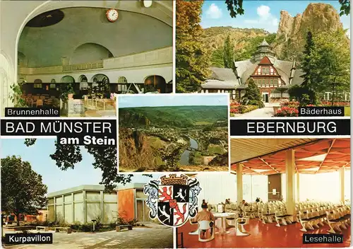 Bad Münster am Stein-Ebernburg mit Lesehalle, Brunnenhalle, Bäderhaus uvm. 1977