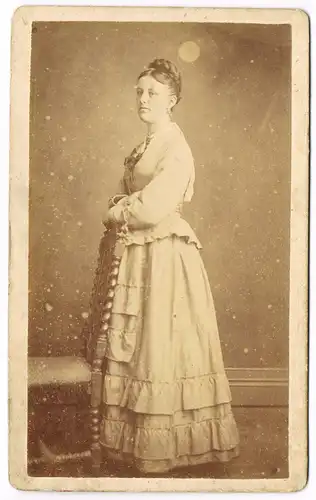 Foto Sylt Insel Sylt Frau Kabinettfoto Atelierfoto 1885 Foto