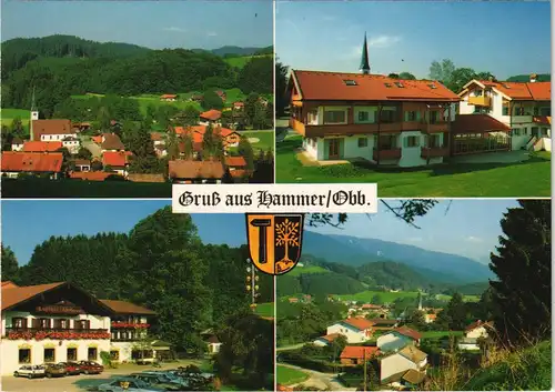 Ansichtskarte Hammer (Obb) Mehrbildkarte Ortsansichten 1980
