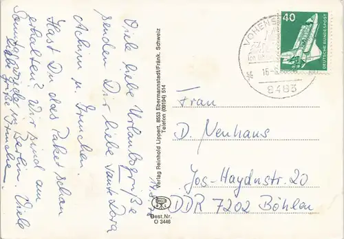 Ansichtskarte Pleystein Mehrbildkarte mit 5 Ortsansichten 1978