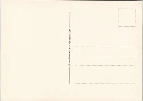 Ansichtskarte Prichsenstadt Mehrbildkarte mit 4 Ortsansichten 1975