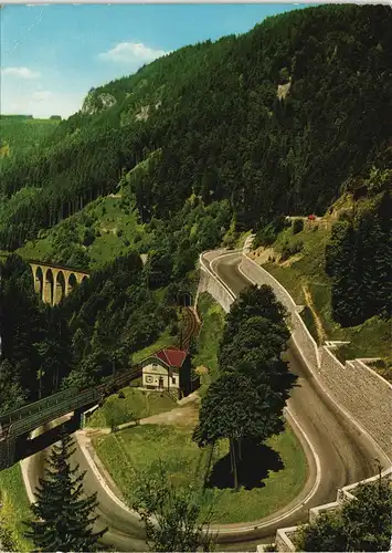 Hinterzarten Höllental Ravenna-Viadukt Schlucht Schwarzwald 1976