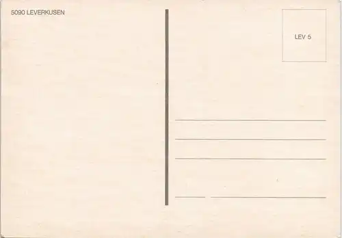 Ansichtskarte Leverkusen Mehrbildkarte mit 4 Ortsansichten 1970