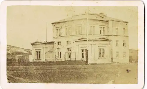 Westerland-Sylt Puttkamerstraße, Stadtvilla, Hotel Royal, Rathaus - CDV 1972