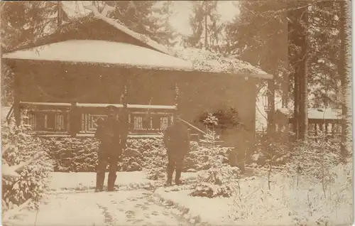 Militär Propaganda Soldaten Privataufnahme 1916 1.WK als dt. Feldpost gelaufen