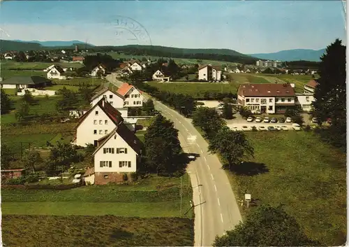 Ansichtskarte Dobel Ort Panorama-Ansicht, Schwarzwald Fernblick 1970