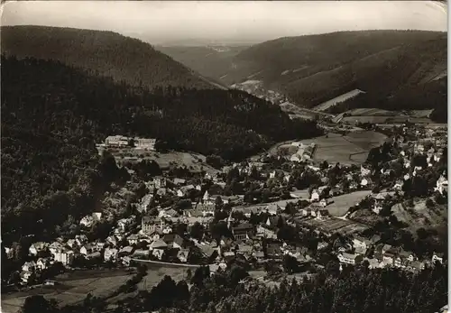 Ansichtskarte Bad Herrenalb Panorama-Ansicht, Schwarzwald 1970