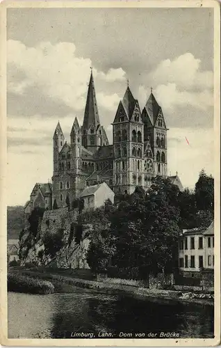 Ansichtskarte Limburg (Lahn) Limburger Domcon der Brücke 500 Jahrfeier 1935