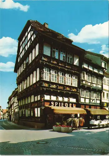 Ansichtskarte Einbeck Altes Patrizierhaus, Geschäft Spiegel 1975