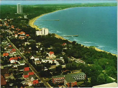 Niendorf-Timmendorfer Strand Luftaufnahme Ostseeheilbad Timmendorfer Strand 1985