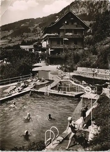Ansichtskarte Bad Hindelang Kurhotel Luitpoldbad 1959