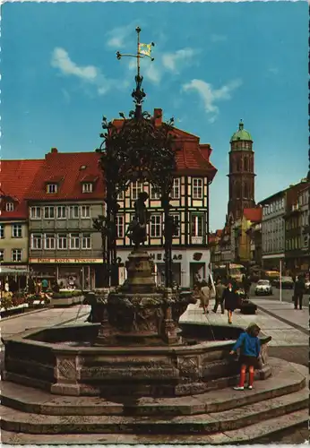 Ansichtskarte Göttingen Gänseliesel-Brunnen 1965
