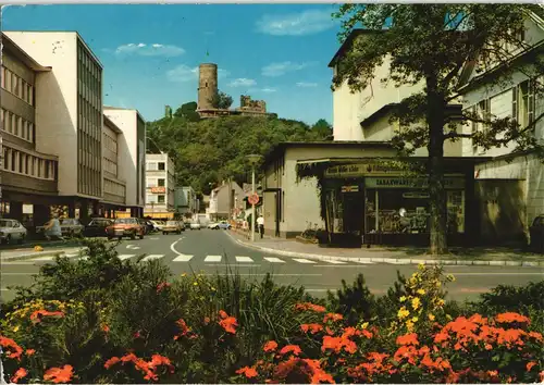 Ansichtskarte Bad Godesberg-Bonn Ortspartie, Straßen-Kreuzung 1975