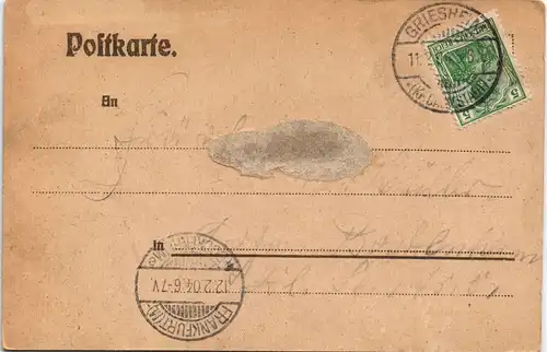 Ansichtskarte Litho AK Darmstadt Übungsplatz, Kaserne Dampfstraßenbahn 1904