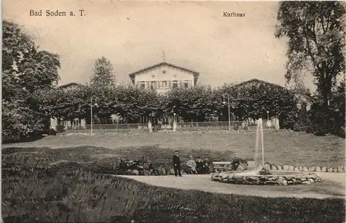 Ansichtskarte Bad Soden (Taunus) Kurhaus 1904