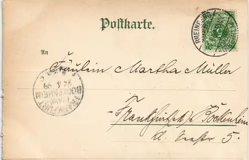 Ansichtskarte .Baden-Württemberg Schwarzwaldhaus (ohne Ortsangaben) 1899