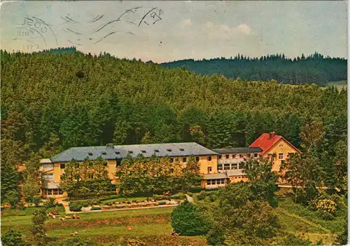 Ansichtskarte Goslar Panorama-Ansicht mit Haus Hessenkopf 1971