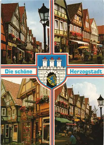 Ansichtskarte Celle Mehrbild-AK Ansichten der Herzogstadt 1990