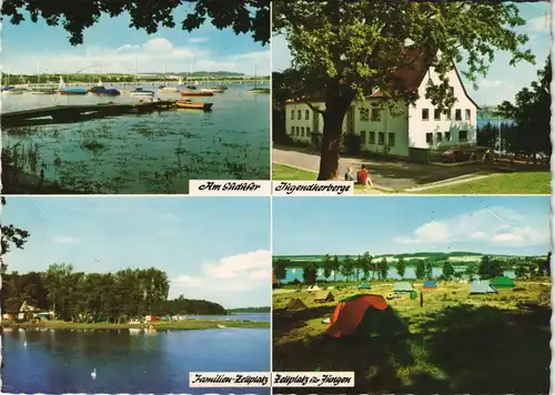 Ansichtskarte Günne Südufer, Zeltplatz Jugendherberge 1971