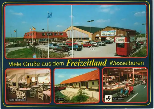 Wesselburen Freizeitland Am Freibad Alte Schützenwiese Mehrbildkarte 1980