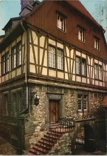 Ansichtskarte Warburg Rathaus 1970