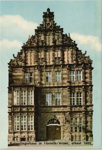 Ansichtskarte Hameln Rattenfängerhaus Gebäude Ansicht 1970