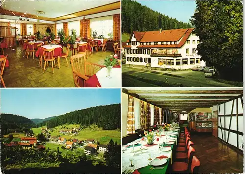 Enzklösterle Hotel Gasthof Enzursprung im Ortsteil Gompelscheuer 1978