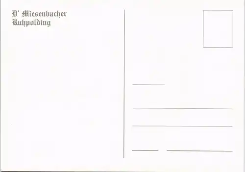 Ansichtskarte Ruhpolding D' Miesenbacher - Tanzgruppe 4 Bild 1982