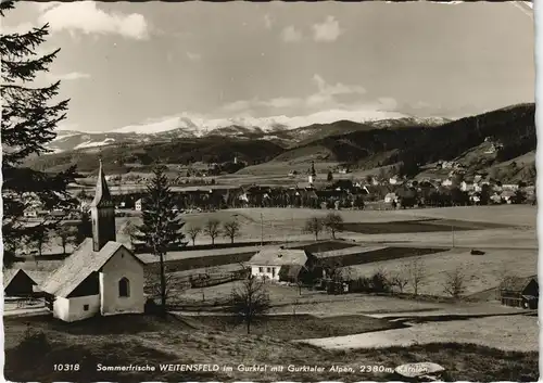 Ansichtskarte Weitensfeld im Gurktal Stadtpartie 1975