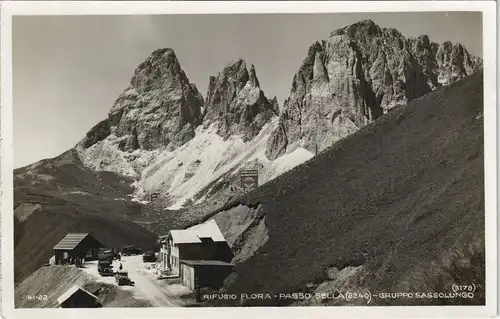 .Trentino-Südtirol RIFUGIO FLORA PAS50 SELLA GRUPPO SASSOLUNGO 1930