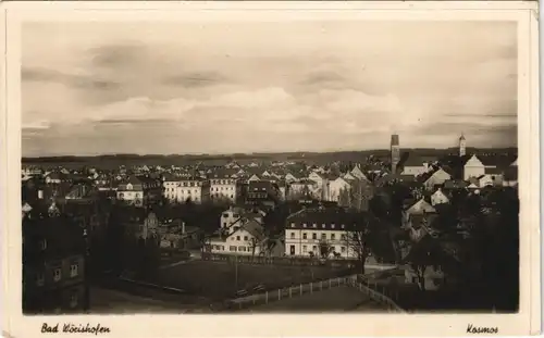 Ansichtskarte Bad Wörishofen Blick über die Stadt 1932
