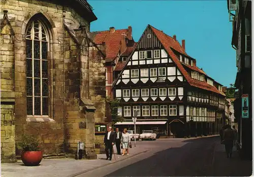 Ansichtskarte Hameln Am Pferdemarkt mit Emmernstraße 1970