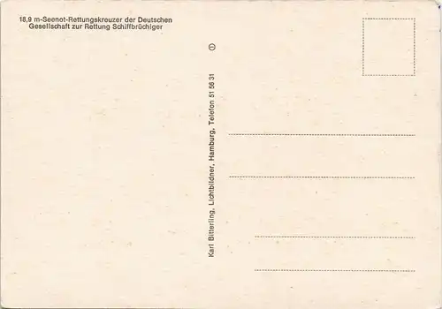 Seenot-Rettungskreuzer der Deutschen Gesellschaft  Rettung Schiffbrüchiger 1978