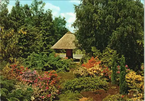 Ansichtskarte Mönchengladbach Bunter Garten 1976