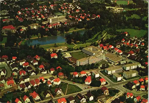 Ansichtskarte Bad Salzuflen Luftbild 1975