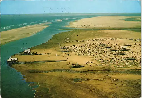 Ansichtskarte St. Peter-Ording Luftbild Strand Abschnitt Nordsee 1979/1977