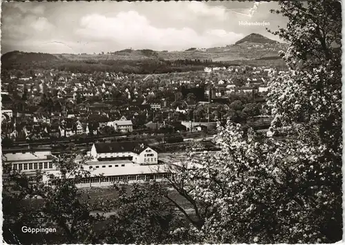 Ansichtskarte Göppingen Panorama-Ansicht 1957