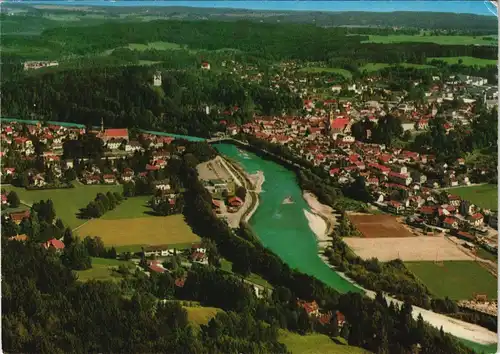 Ansichtskarte Bad Tölz Luftbild Luftaufnahme 1979