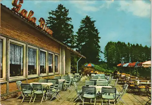 Ansichtskarte Weinberg (Nette) Hotel am Weinberg, Außensitz 1970