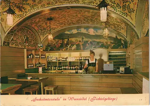 Wunsiedel (Fichtelgebirge) „Sechsämterstube” in Wunsiedel (Fichtelgebirge) 1975