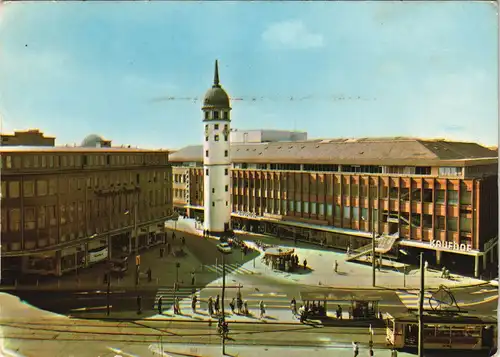 Ansichtskarte Darmstadt Stadt Partie am Weißen Turm 1970