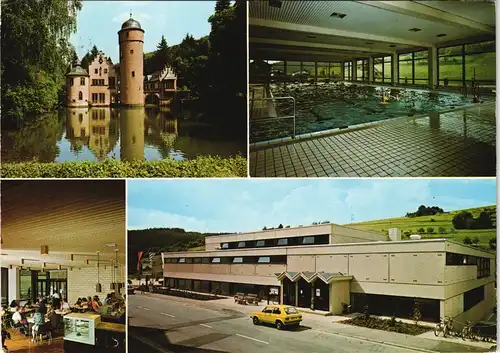 Mespelbrunn Ortsansichten mit Erholungszentrum Haus des Gastes 1977