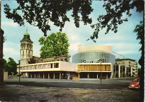 Ansichtskarte Münster (Westfalen) Stadttheater 1961
