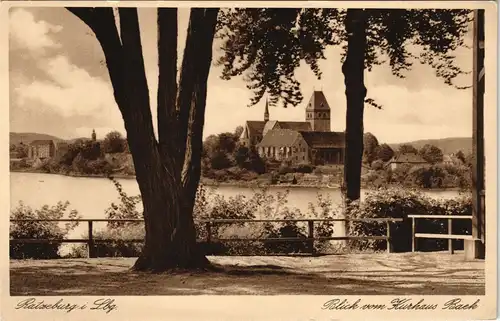 Ansichtskarte Ratzeburg Blick vom Kurhaus Baek 1920