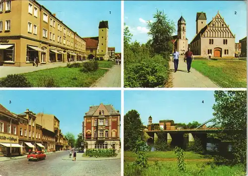 Fürstenwalde  DDR MB mit Mühlenstraße, Spree-Brücke, Rathaus uvm. 1973/1972