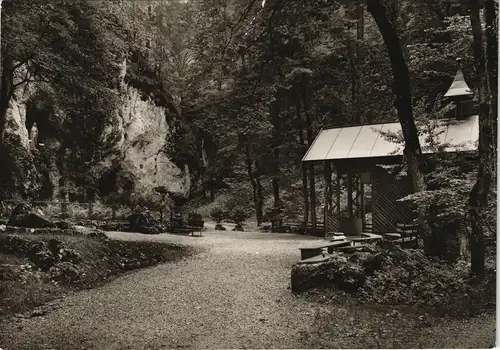 Ansichtskarte Beuron Lourdesgrotte im Liebfrauental bei Beuron 1980/1970