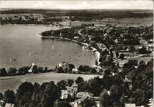 Ansichtskarte Herrsching am Ammersee Luftbild Luftaufnahme 1970