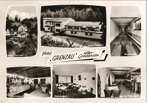 Grenzau-Höhr-Grenzhausen Hotel Restaurant Café M. Kegelbahn 1971